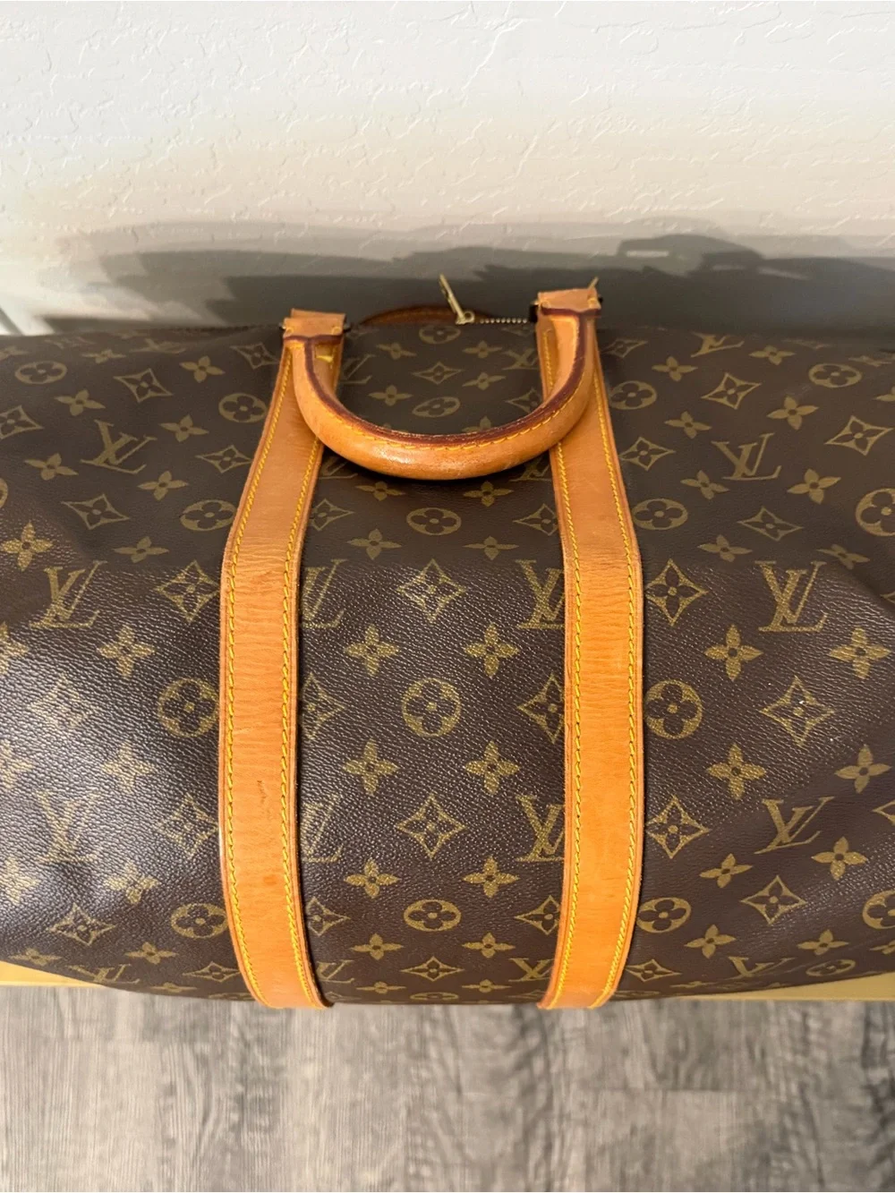 Louis Vuitton Monogram Canvas Keepall 45 Vintage